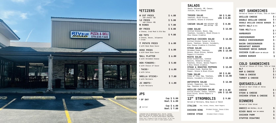 River Road Pizza and Deli