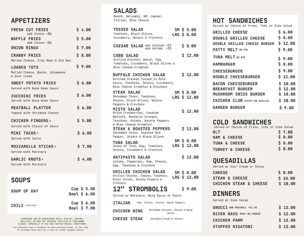 River Road Pizza and Deli Fresh Cut Fries