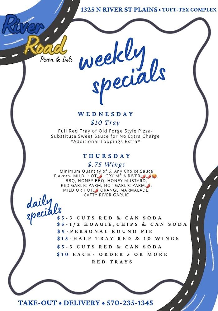 River Road Pizza and Deli Menu image 3